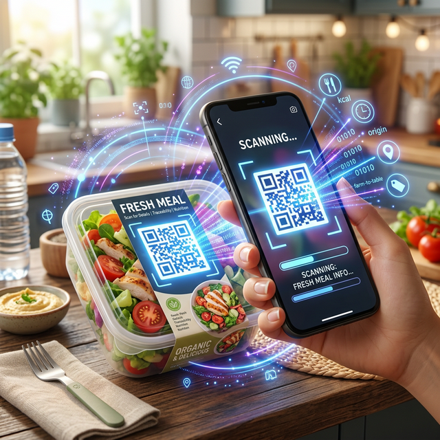 QR scan mobile Iftar Relay
